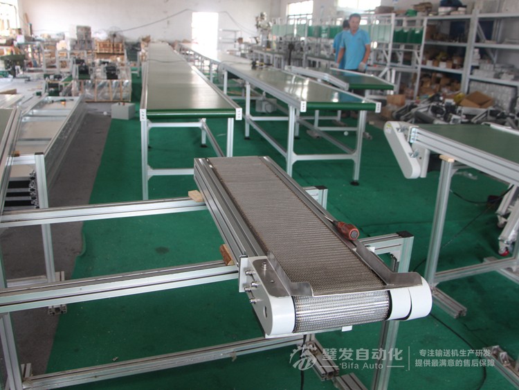 小型型材結(jié)構(gòu)不銹鋼網(wǎng)鏈輸送機 小型型材結(jié)構(gòu)不銹鋼網(wǎng)鏈輸送機